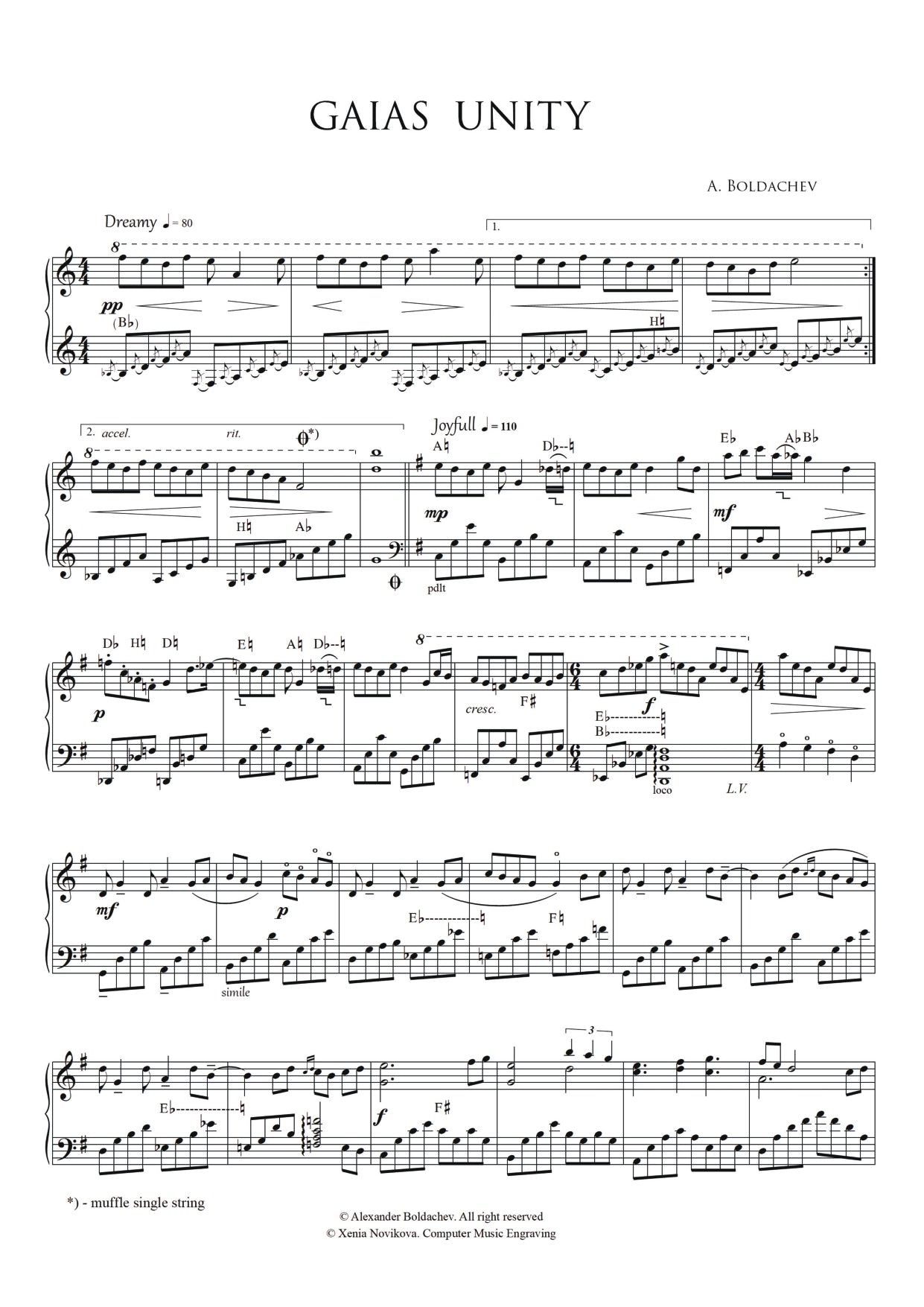Alexander Boldachev - Gaias Unity