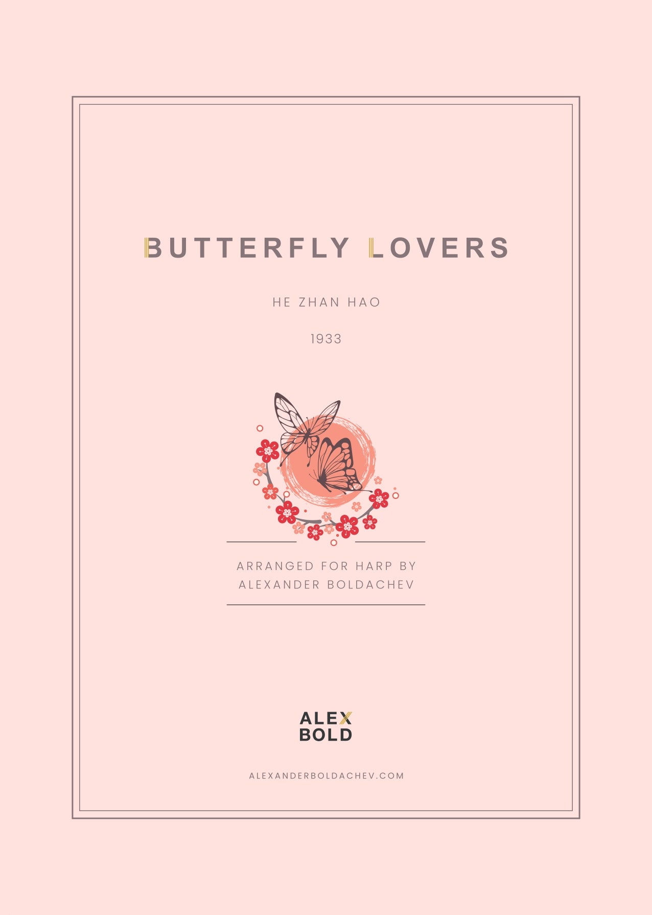 He Zhan Hao - Butterfly Lovers (PDF version)