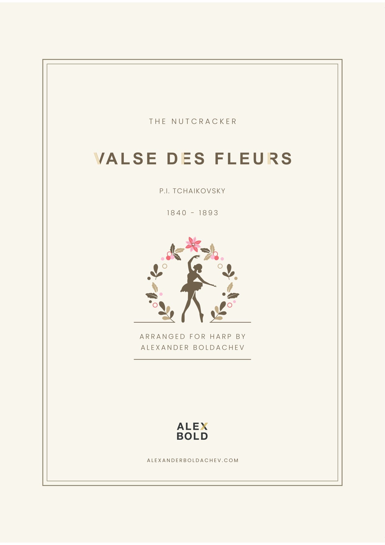 P.I.Tchaikovsky - Waltz of the Flowers (PDF version)